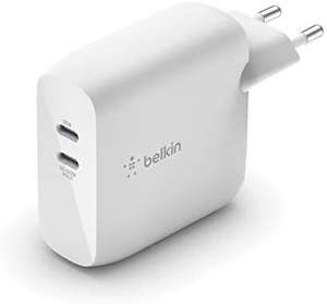 Chargeur Belkin GaN 68W - 2 ports, USB-PD