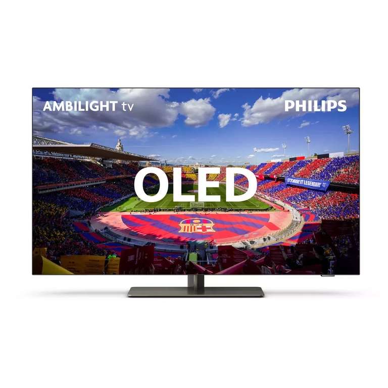 TV 48" Philips 48OLED808/12 - 4K Ambilight, Smart TV, Dolby Atmos