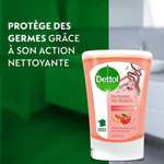 Distributeur de savon Dettol + recharge pamplemousse