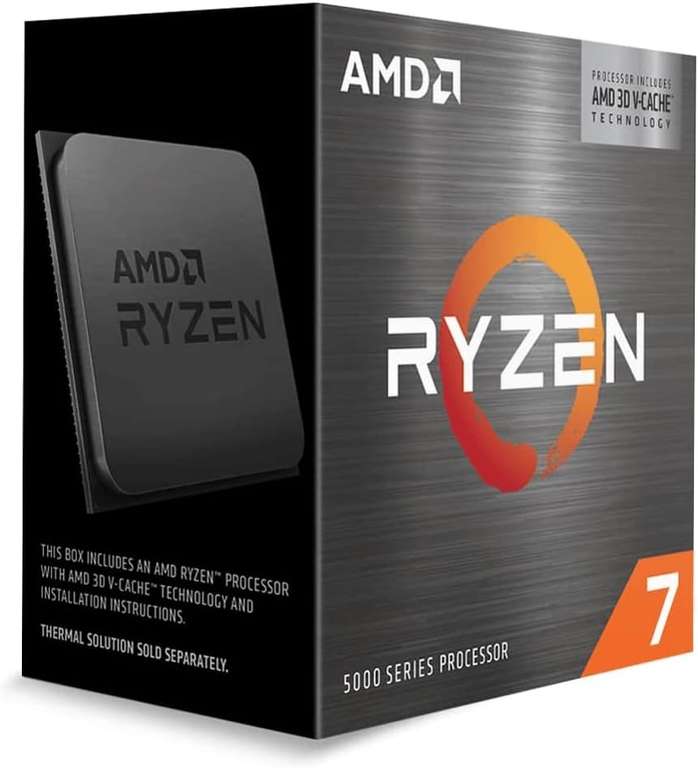 Processeur AMD Ryzen 7 5800X3D V-Cache (Socket AM4/8 Cœurs/16 Threads)