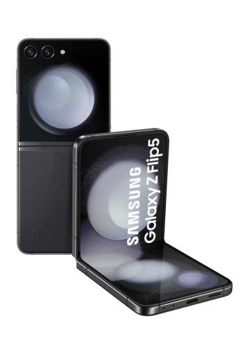 [Clients Orange] Smartphone 6.7" Samsung Galaxy Z Flip5 - FHD+ 120 Hz, 8 Go RAM, 512 Go (via ODR 100€ + bonus reprise 100€)