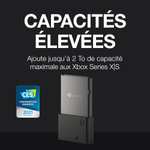 Carte Extension Memoire Seagate Xbox 512go Séries X, S - Plug and Play NVMe SSD, 3 ans Rescue Services (STJR512400)