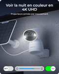 Caméra de surveillance WiFi "New Reolink Argus track" / 4K Solar + Suivi et Zoom Automatique