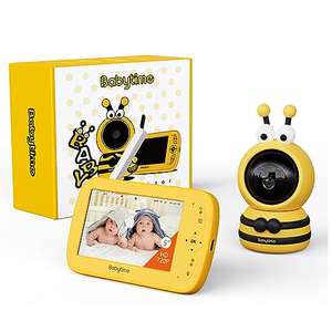 Babyphone Caméra BabyTime - PTZ 355°, LCD 5" (Vendeur Tiers)