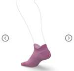 Lot de 2 paires de chaussettes de running invisibles Decathlon Kiprun Run500 - Rose (Diverses tailles)