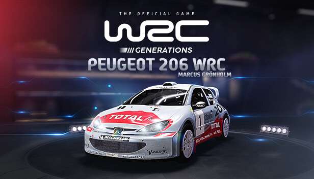 [DLC] WRC Generations - Peugeot 206 WRC 2002 Gratuit (nécessite le jeu de base) sur PC (Dématérialisé - Steam)