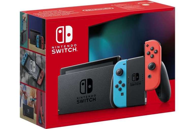 Console Nintendo Switch OLED avec paire de Joy-Con (via 100€ en bon d'achat - Nintendo Switch V2 à 174,99€) - Super U Mordelles (35)