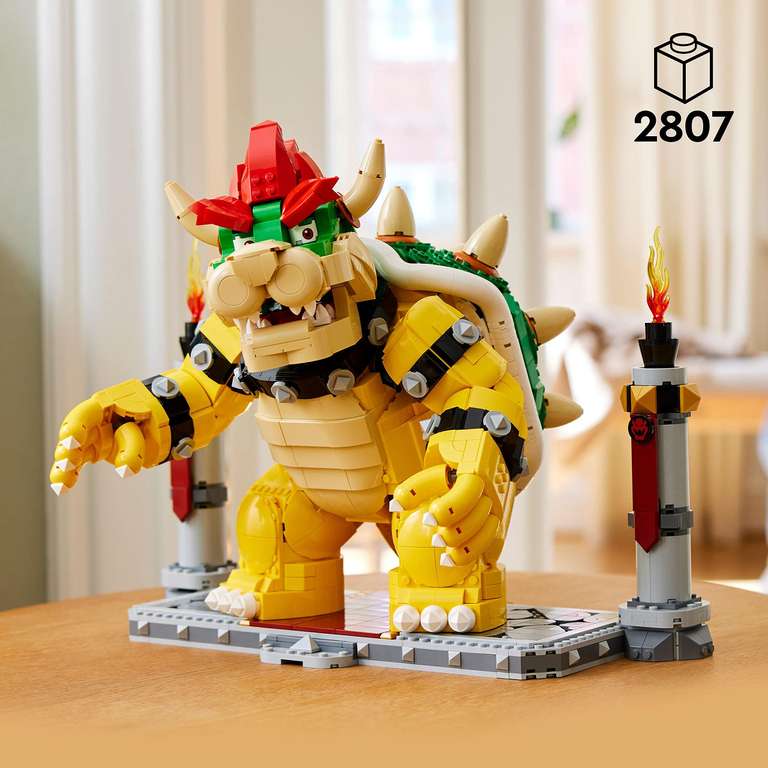 Jeu de construction Lego Super Mario Le Puissant Bowser - 71411 (via coupon)
