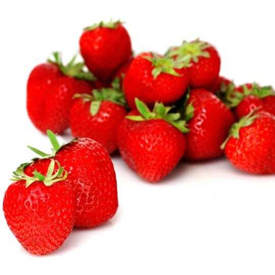 Barquette de fraises rondes - origine variable, 500g