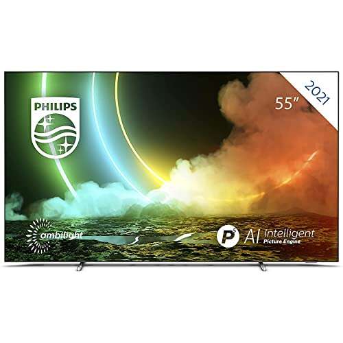 TV OLED 55" Philips 55OLED706 - 4K UHD, 100 Hz, Dolby Vision, Dolby Atmos, HDMI 2.1