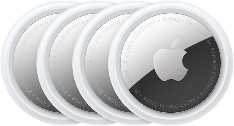 Lot de 4 trackers Apple AirTag
