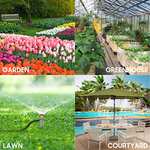 Kit d'irrigation jardin DIY - 40m + 2m, 154 pièces (vendeur tiers)