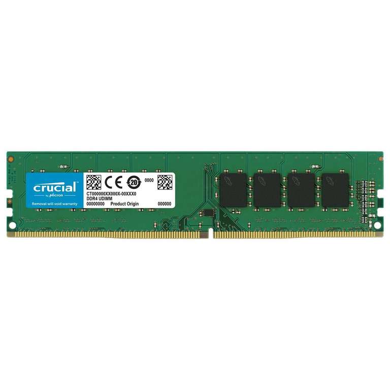 Barrette de RAM Crucial CT8G4DFRA266 - 8 Go DDR4, 2666 Mhz, CL19