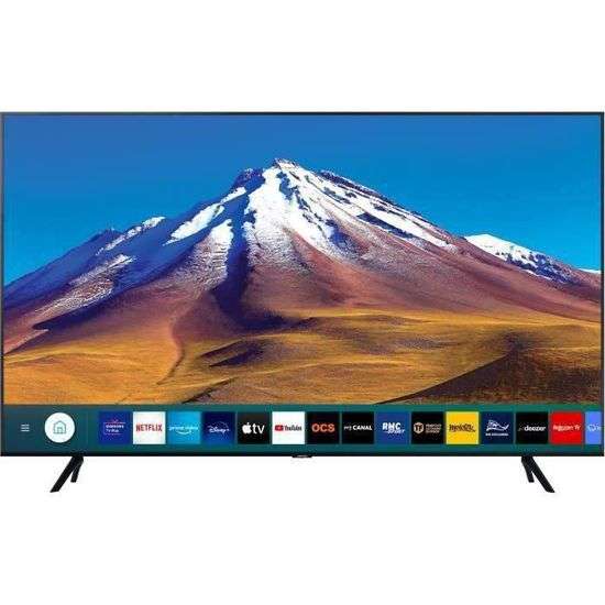 TV 65" Samsung 65TU7022 (2020) - LED, 4K UHD, HDR 10+ / HLG, Micro Dimming, Dolby Digital Plus, Smart TV