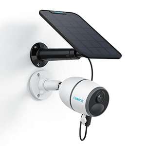 Caméra de surveillance extérieure sur batterie 3G/4 LTE Reolink Go Plus - Vision Nocturne 2K, IP65, Panneau solaire (Vendeur Reolink)