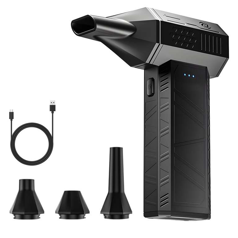 Souffleur Air Comprimé 180000 TR/Min de Pulvérisation d'Air Comprimé avec Bat