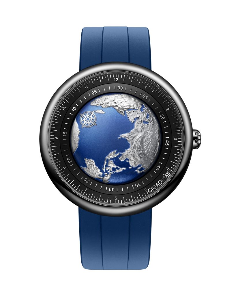Montre Automatique Ciga Design Blue Planet 2 Série U - Acier Inoxydable, Verre Saphir (Via Coupon - Vendeur Tiers)