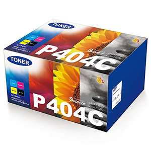 Pack de 4 Cartouche de toner P404C - pour divers imprimantes Samsung, différents coloris (vendeur tiers)