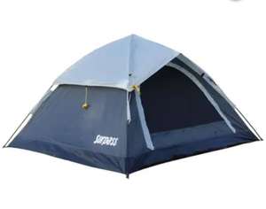 Tente 3 places montage instantané Surpass Surptent302 - Bleu et gris