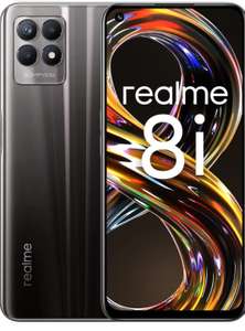 Smartphone 6.6" Realme 8i - NFC, Full HD+ 120 Hz, Helio G96, 4 Go RAM, 64 Go, 5000mh (Vendeur tiers)