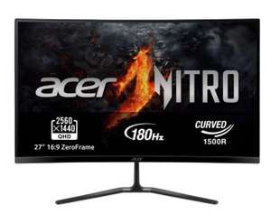 Écran PC 27" incurvé Acer Nitro ED270U S3 - WQHD, 180 Hz, 1ms, HDR10, FreeSync Premium