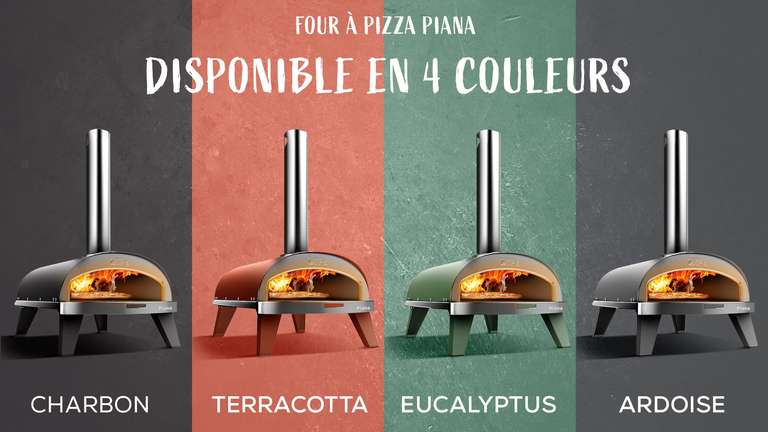 Four a Pizza Piana - Plusieurs Coloris