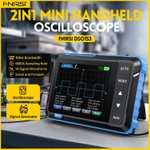 Oscilloscope numérique FNIRSI DSO153 - Générateur de signal numérique USB avec écran 2,8", bande passante 1 MHz