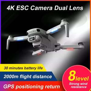 Drone F8 GPS avec caméra professionnelle HD 5G et 4K