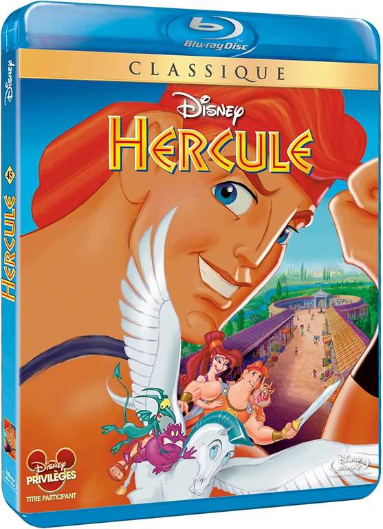 Sélection de Blu-ray Disney à 5.94€ - Ex: La Planète au trésor, Hercule ou Les Nouveaux héros