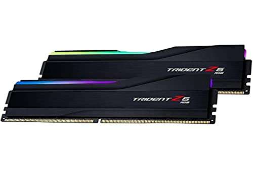 Kit mémoire RAM DDR5 G.Skill Trident Z5 RGB (F5-6400J3239G16GX2-TZ5RK) - 32 Go (2 x 16 Go), 6400 MHz, CL32