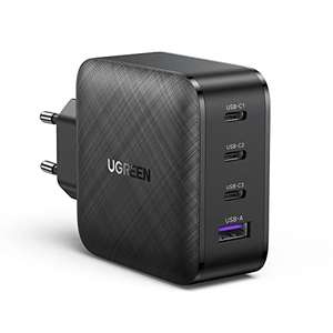 Chargeur Ugreen - 65W, 4 Ports USB C Rapide avec GaN Tech (Vendeur Tiers)