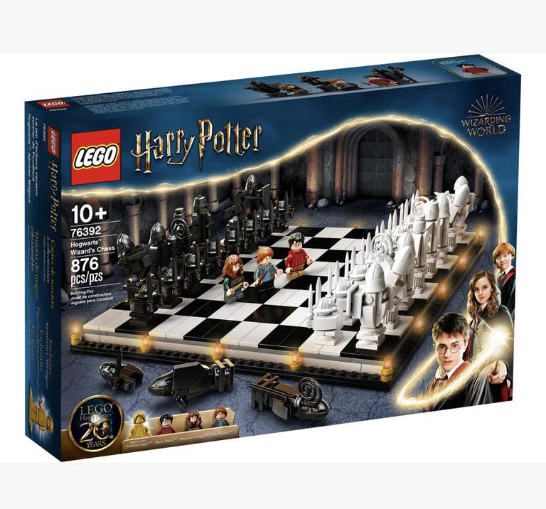 Jeu de construction Lego Harry Potter (76392) : Le jeu d’échecs version sorcier de Poudlard