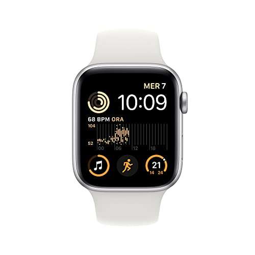 Montre connectée Apple Watch SE 2022 (Gen 2) - GPS + Cellular, 44 mm