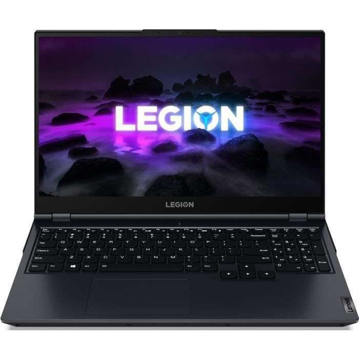 PC Portable 15.6" Lenovo Legion 5 15ACH6H - FHD 120 Hz, AMD Ryzen 5 5600H, 8 Go de RAM, SSD 512 Go, RTX 3060 130W TDP, Sans OS