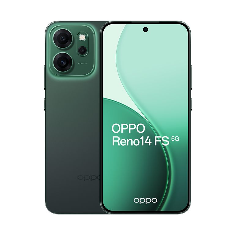 Smartphone 6.57" OPPO Reno 14 FS 5G - 12/512Go - Vert — promo Tech