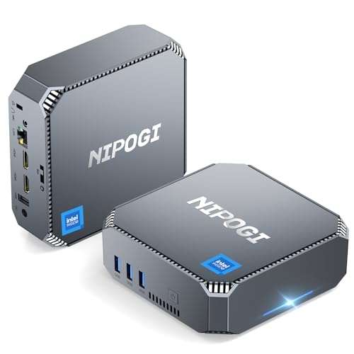 Mini PC NiPoGi, N97, 16go ram, 512go, Wifi6 (via coupon) –