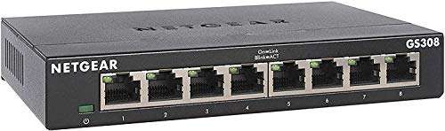 Switch de bureau Netgear GS308-300PES - 8 ports