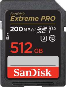Carte mémoire SDXC SanDisk Extreme Pro - 512 Go