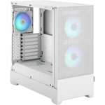 Boîtier PC - FRACTAL DESIGN - Pop Air RGB White TG - Blanc