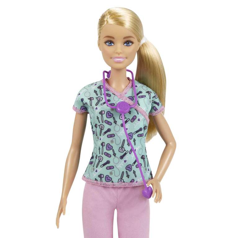 Barbie Métiers poupée Infirmière