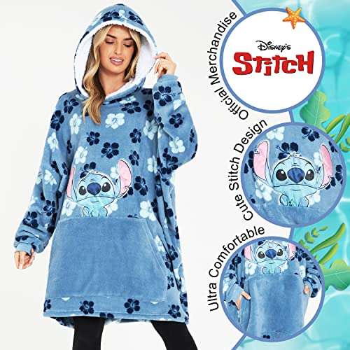 Pull Plaid pour Femme Disney Stitch -Taille unique (Via coupon - Vendeur  Tiers) –