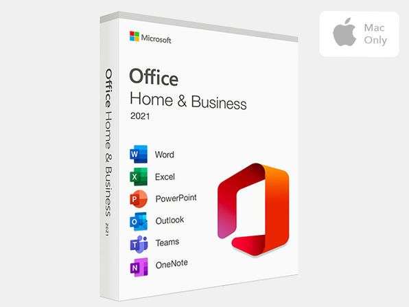 Licence à vie Microsoft Office Home et Business 2021 pour Mac ou Windows (Dématérialisé)