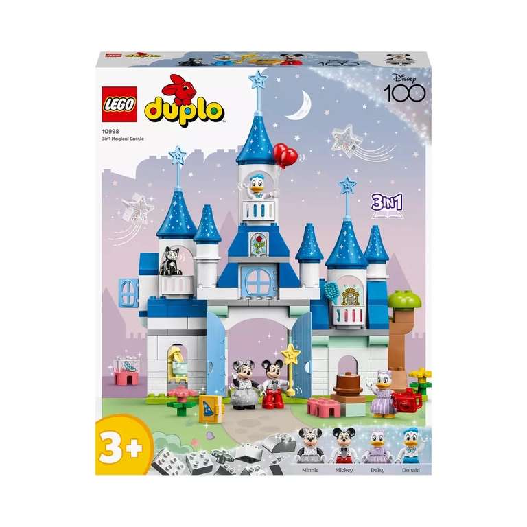 LEGO DUPLO Disney (10998) - Le château magique 3 en 1 pour tout-petits