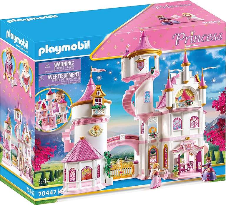 Jouet Playmobil Grand palais de princesse 70447 (Via 100€ sur la carte de fidélité + 80€ en bon d’achat)