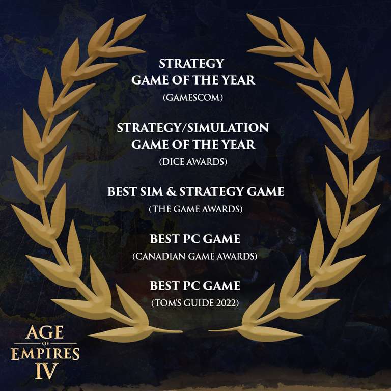 Age of Empires IV : Anniversary Edition sur PC (Dématérialisé)