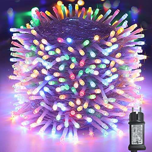 Guirlande lumineuse extérieur Qedertek - 100M 800 LED, multicolore (vendeur tiers)