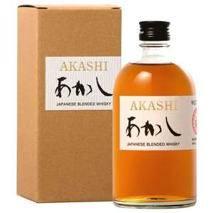 Bouteille de Whisky blended japonais AKASHI + étui (50cl)