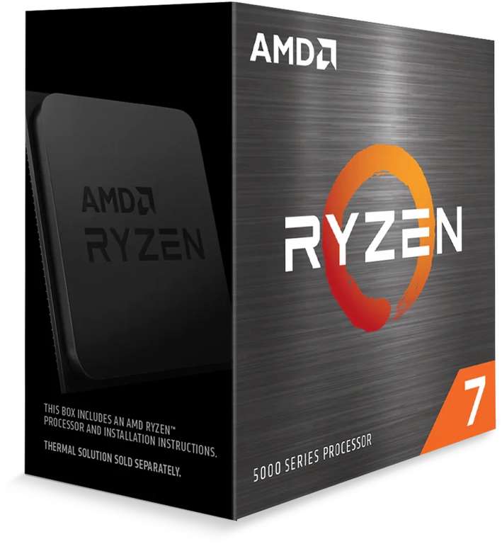 Processeur AMD Ryzen 7 5800X - 3.8 GHz, Fréquence Boost 4.7 GHz (Frontaliers Suisse)
