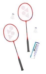 Pack Badminton Yonex - 2 raquettes + 6 Volants
