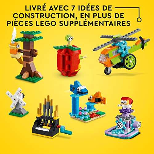 Lego Classic - Briques et Fonctionnalités (11019)